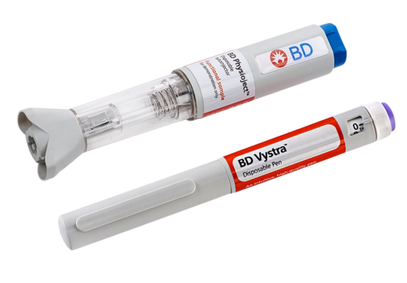 BD Physioject disposable autoinjector
