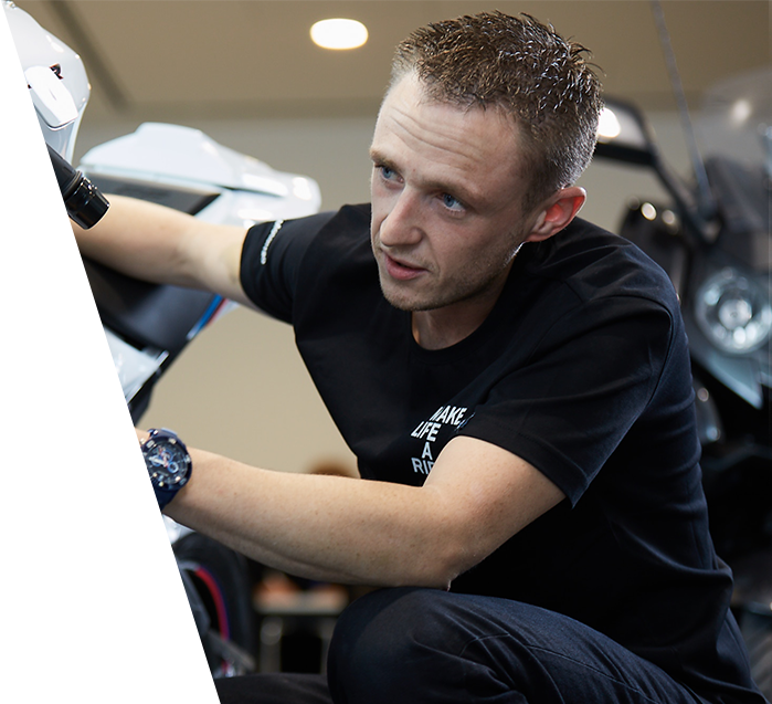 Darren, Motorrad Technician Apprenticeship