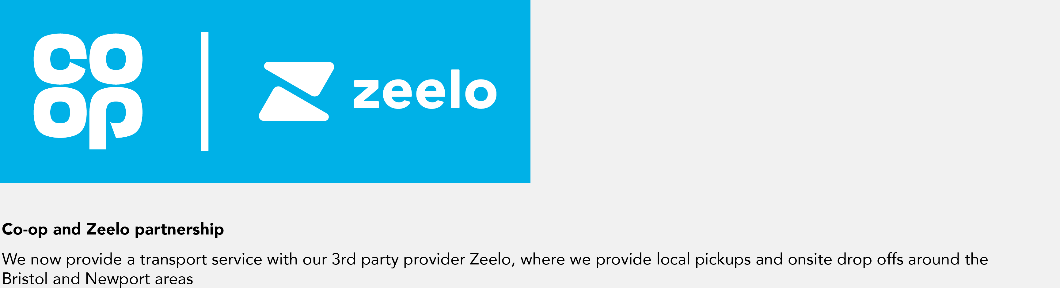 Co-op and Zeelo partnership