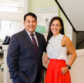 Meet Karen and Omar, successful bankers and proud Hispanic Americans serving the Framingham, MA community.