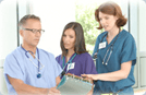 Nurses with Clipboard