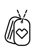 military dog tags