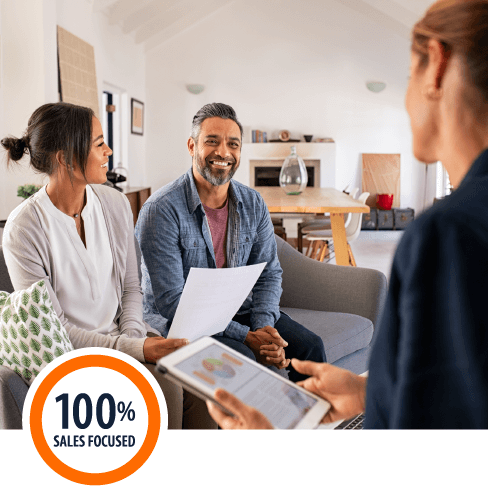 100% Sales Focused