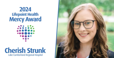 2024 Lifepoint Health Mercy Award Cherish Strunk