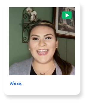 Polaroid image of TTEC employee named Nora