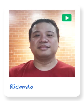 Polaroid image of TTEC employee named Ricardo