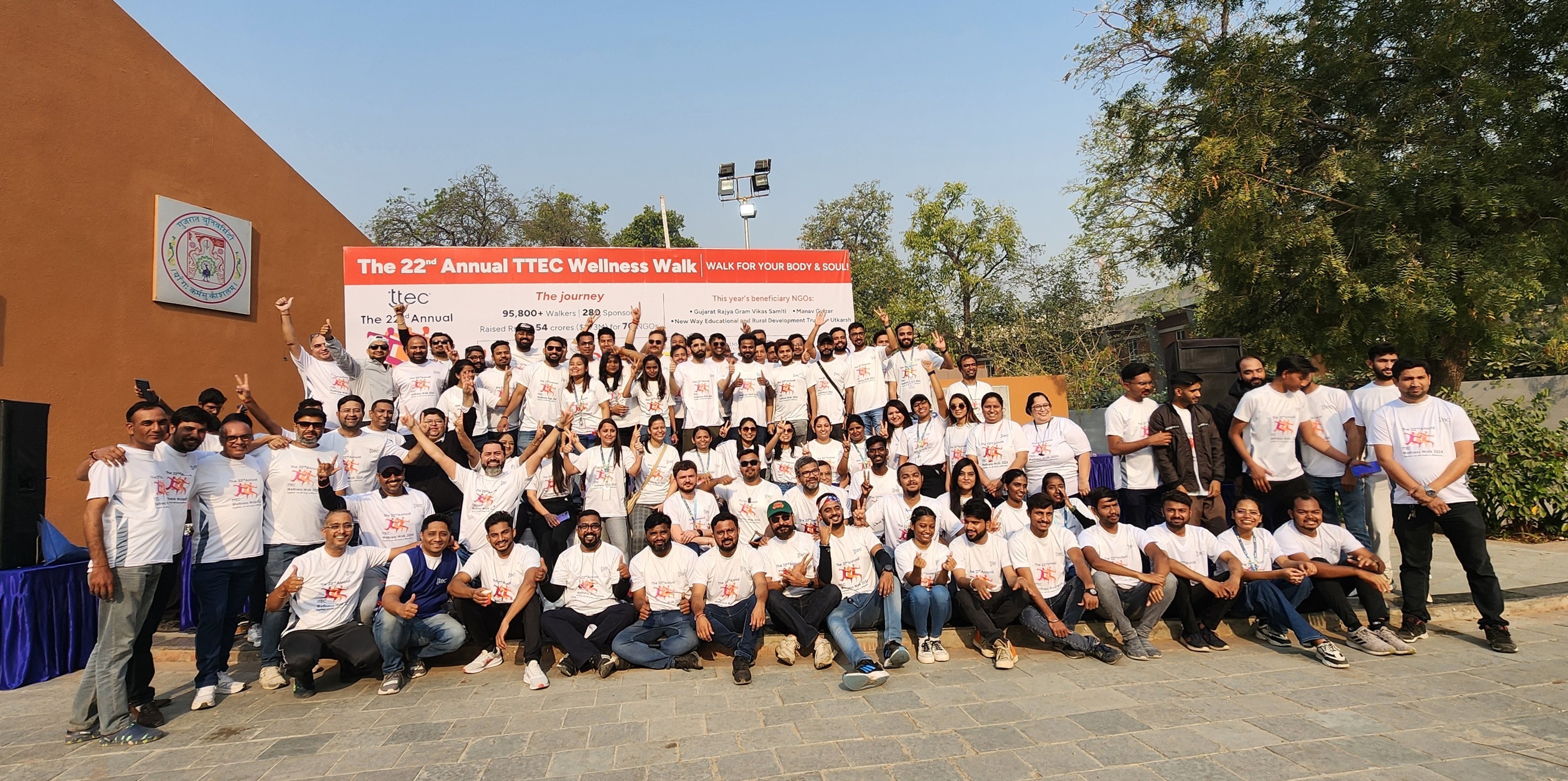 Thousands of Hearts Beat As One For TTEC India Wellness Initiative