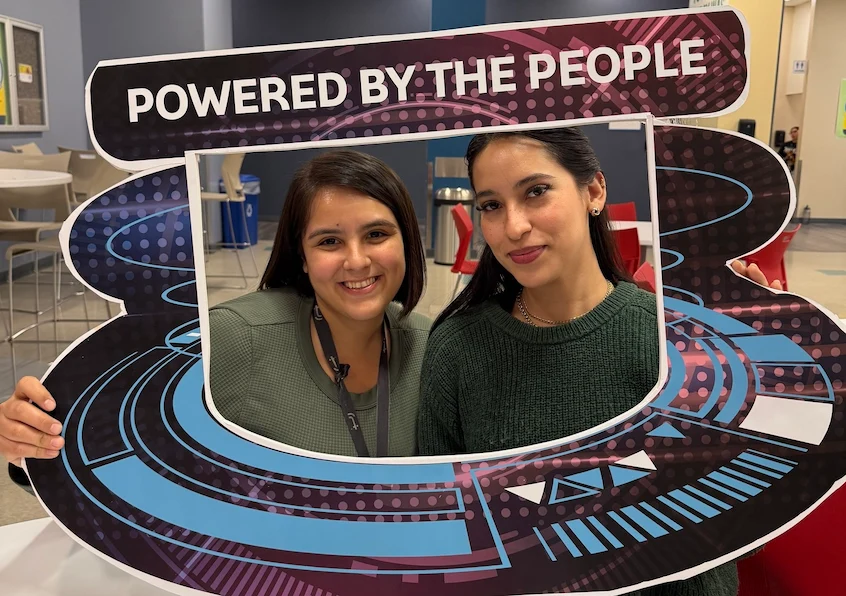 TTEC McAllen team members during the Customer Service Week 2025 celebration.