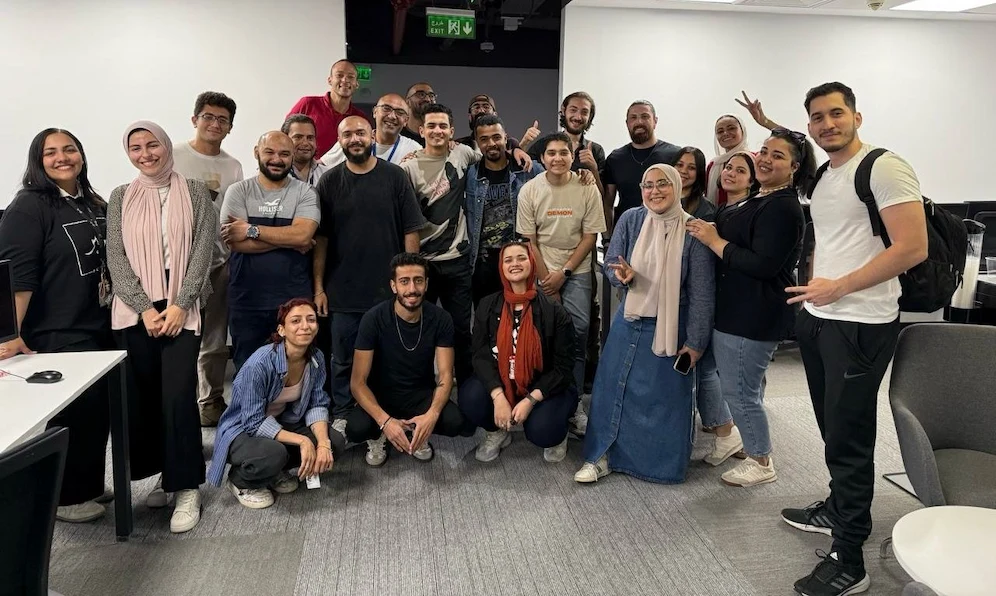 TTEC Egypt diverse team members.