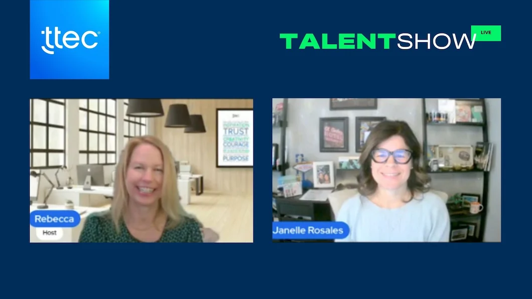 TTEC Talent Show Episode with Janelle