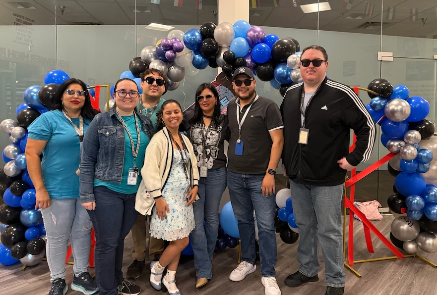 TTEC US team during customer service week.