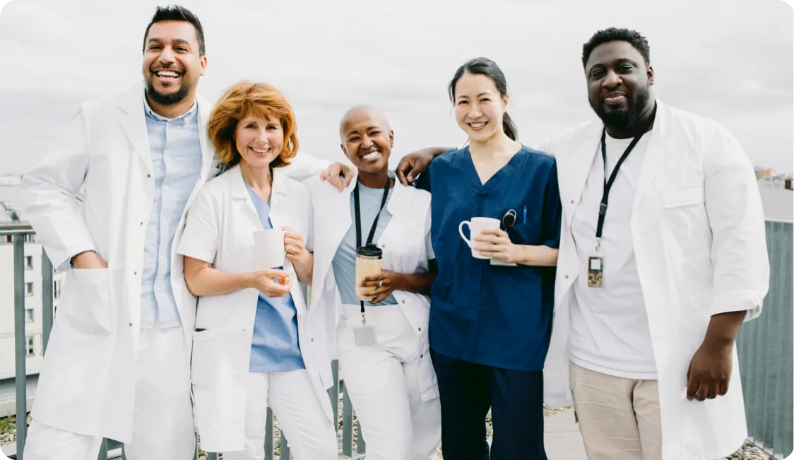 a group of nurses
