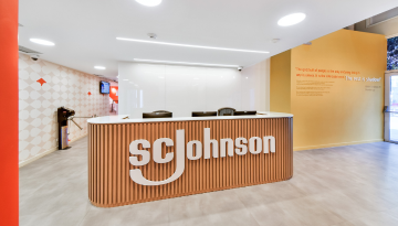 Front desk area at Rio de Janeiro office