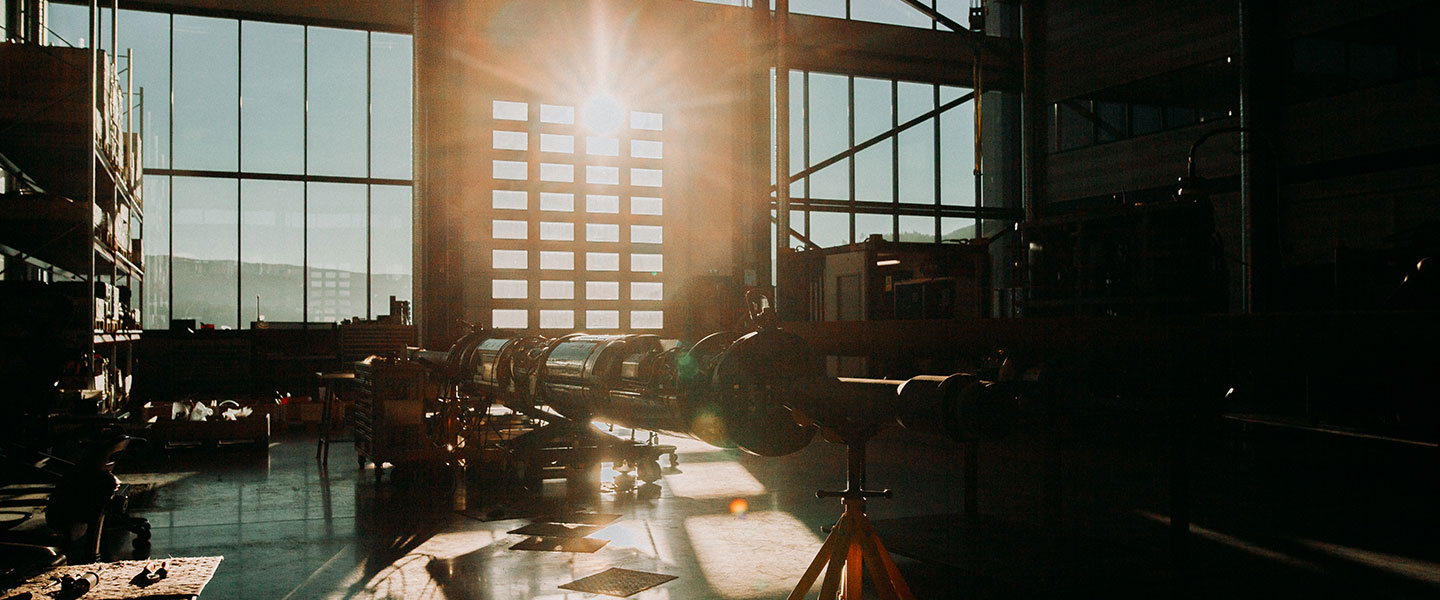 Inside the Optime warehouse