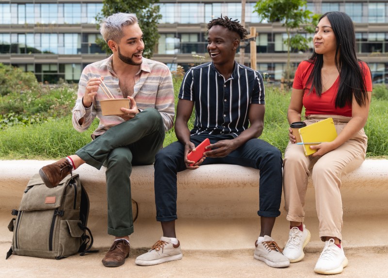 Group of Undergraduate-entry level people