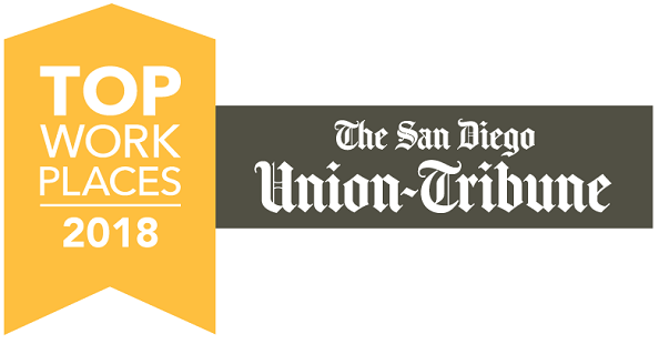 2018 San Diego Union-Tribune Top Workplaces