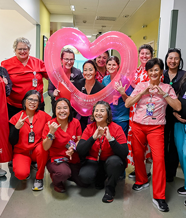 Maui Health System hospital employees smiling