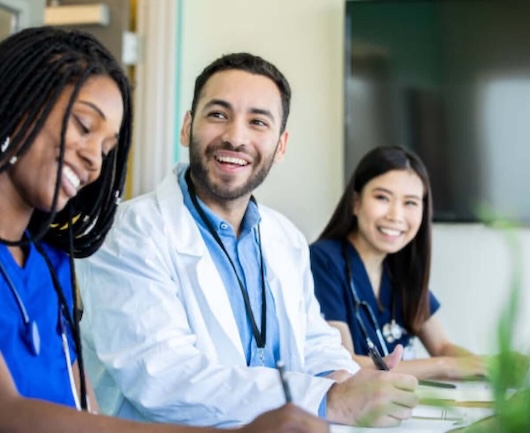 Pharmacy colleagues in a residency program