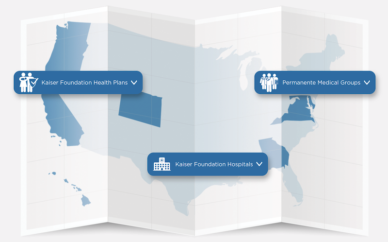 Kaiser Permanente Business Model Map Image