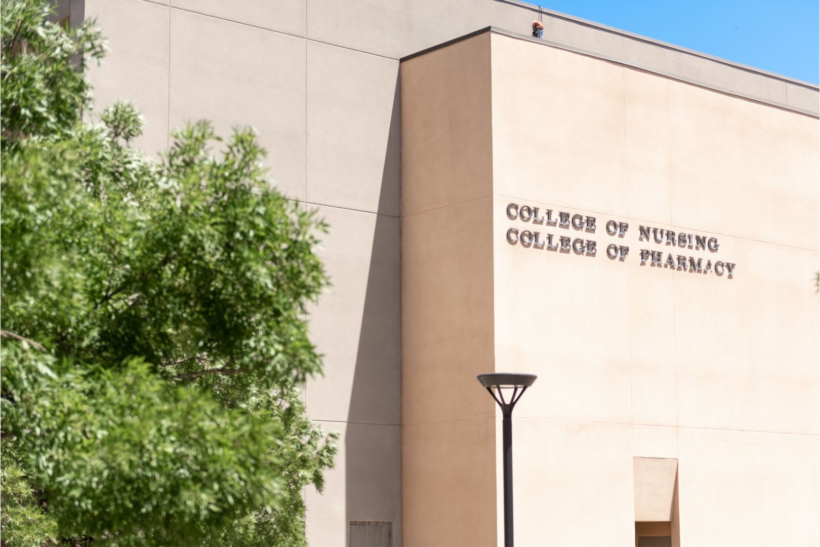 College of Nursing and College of Pharmacy building