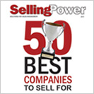 SellingPower 50 Best Companies to Sell For award