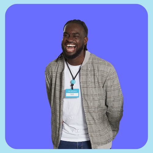 picture of retail colleague smiling