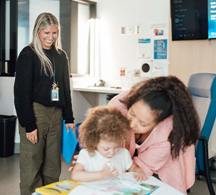 BC Children's Hospital Physician with Family