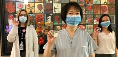 PHSA employees at work during Covid