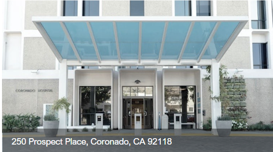 Sharp Coronado Hospital entrance