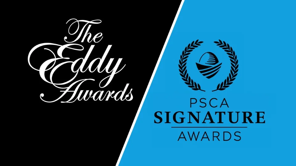 The Eddy Awards and PSCA Signature Awards logos