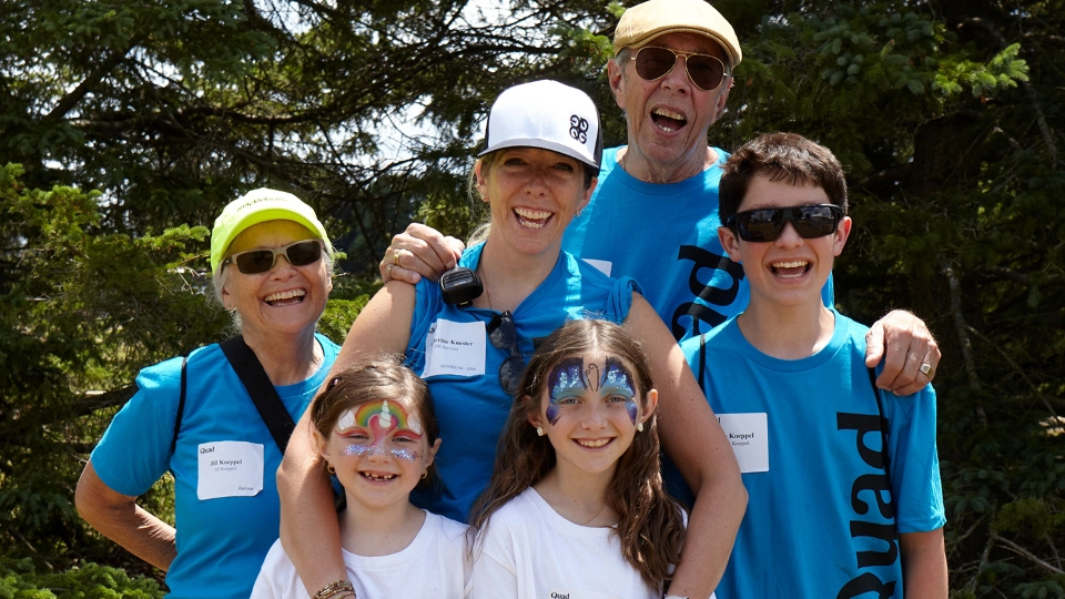 Catherine Kuester and her family
