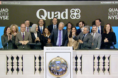 Quad team at NYSE