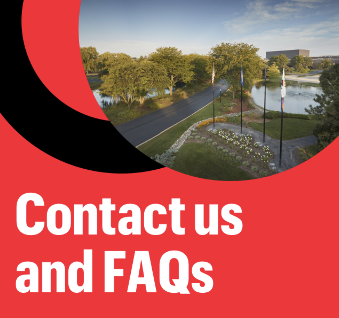 Contact us and FAQs