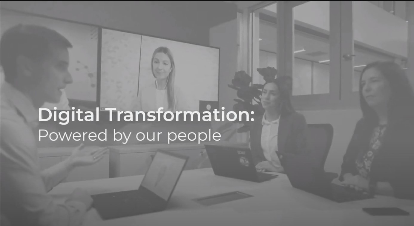 Watch video: Digital Transformation - Powered by our People