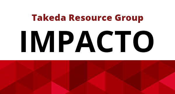 Banner saying Takeda Resource Group Impacto