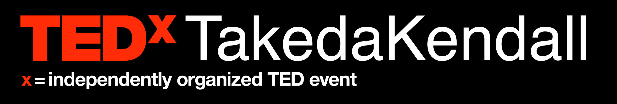 Logo of TEDxTakedaKendall