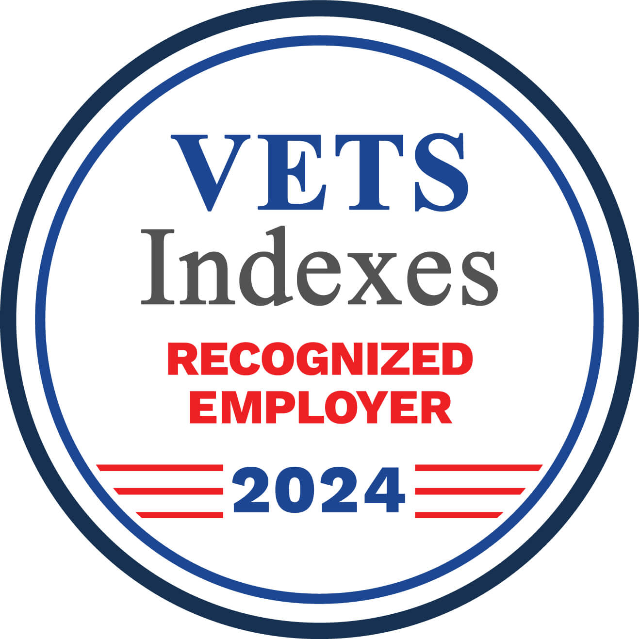 VETS Indexes Recognized Employer (2024)