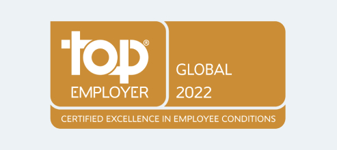 Top Employer Global 2022 Certified Excellencein Exployee Conditions