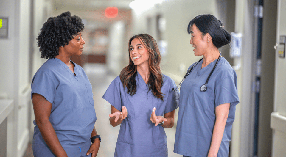 three nurses