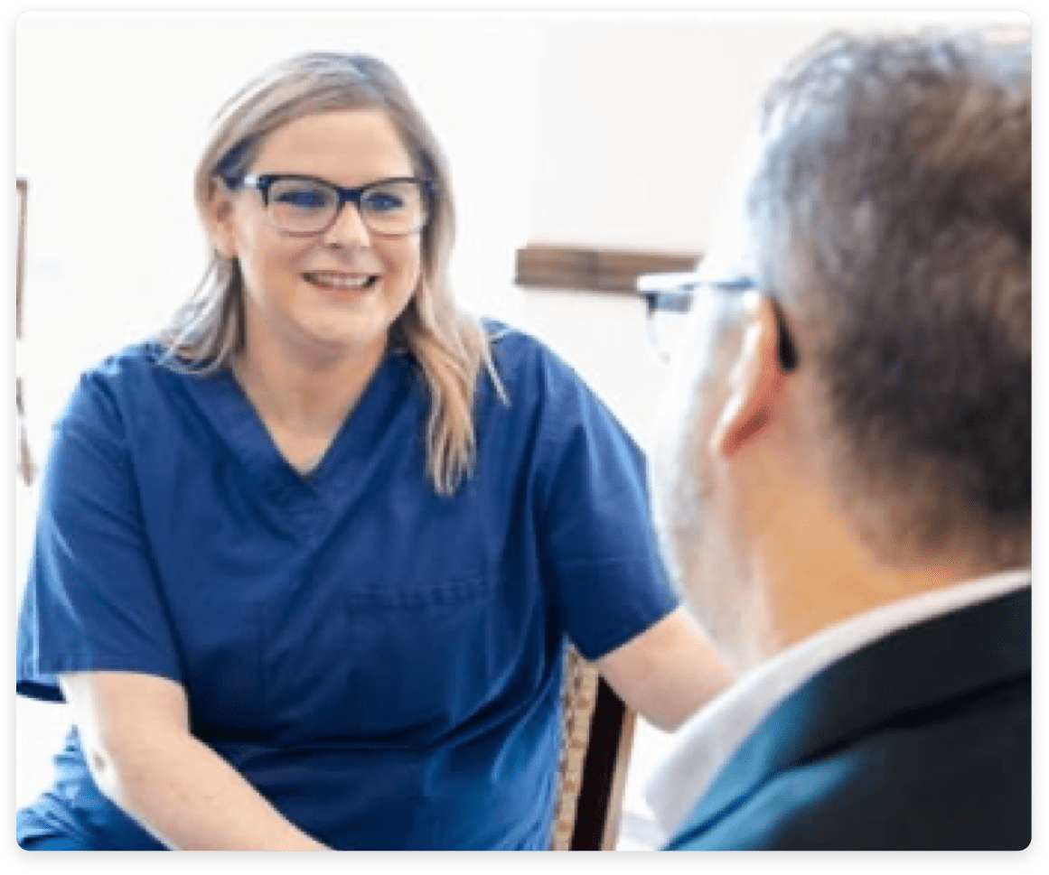 nurses smiling