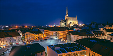 Cityscape of Bruno