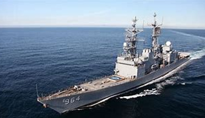 Ship in the ocean