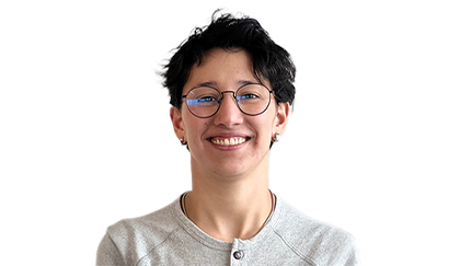 Woman with glasses
