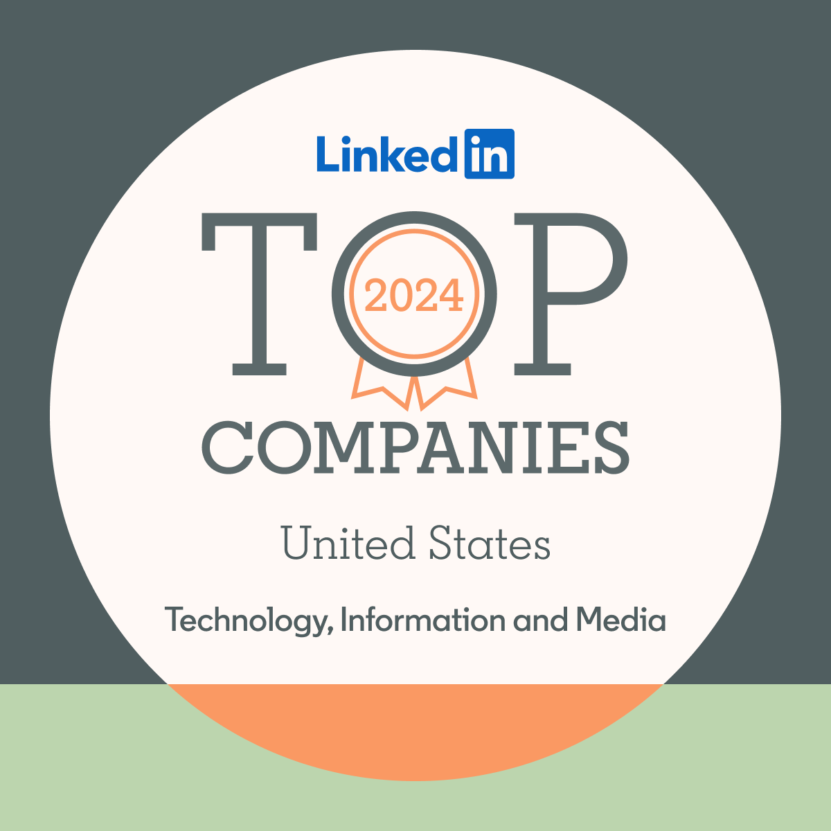 Linkedin top companies in United States award 2024