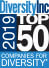 Diversity Inc 2019 Top 50 Companies for Diversity