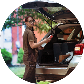 ups personal vehicle driver salary