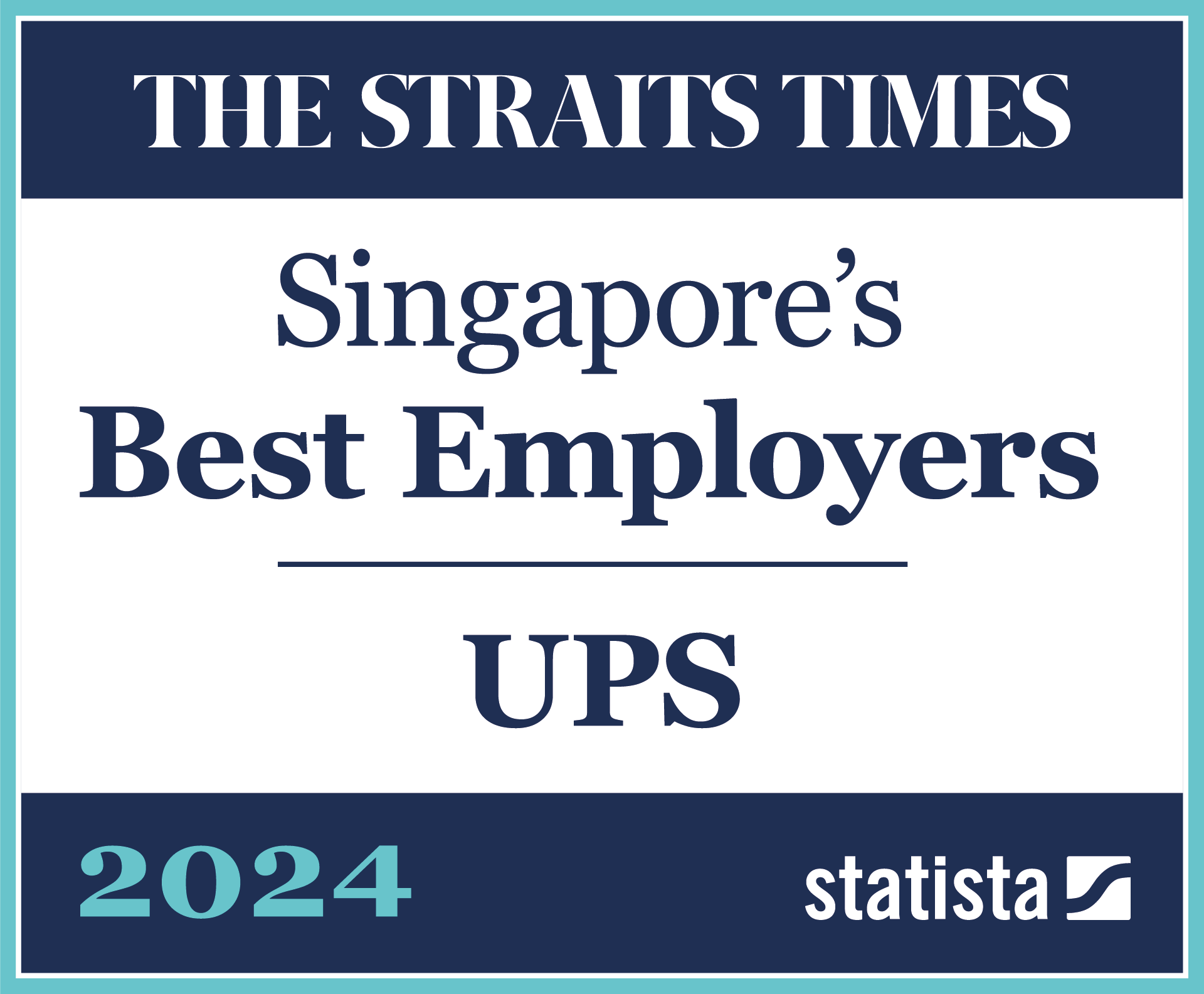 Singapore's Best Employers - The Straights Times 2024