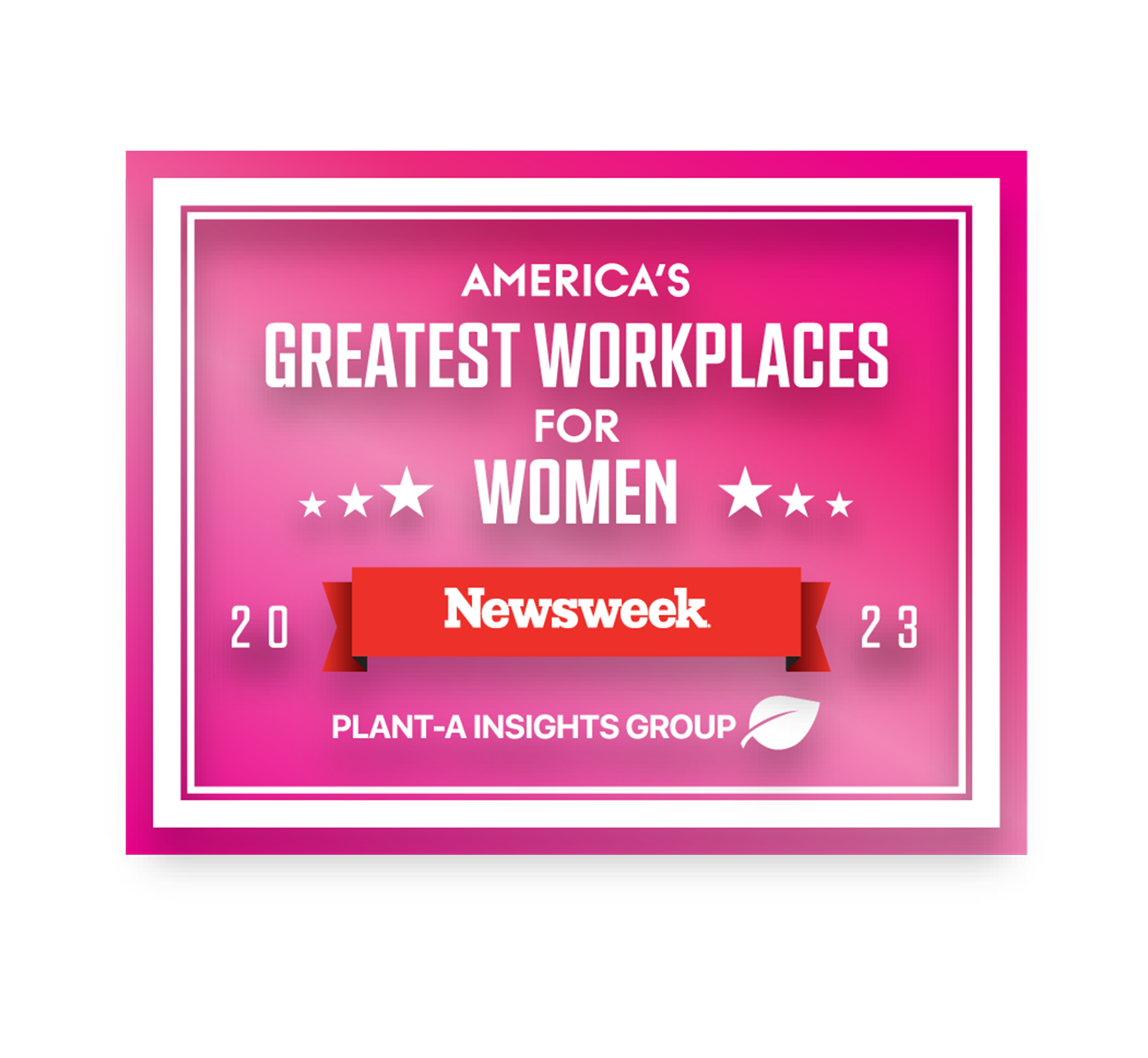 Newsweek America's Greatest Workplace for Women Logo