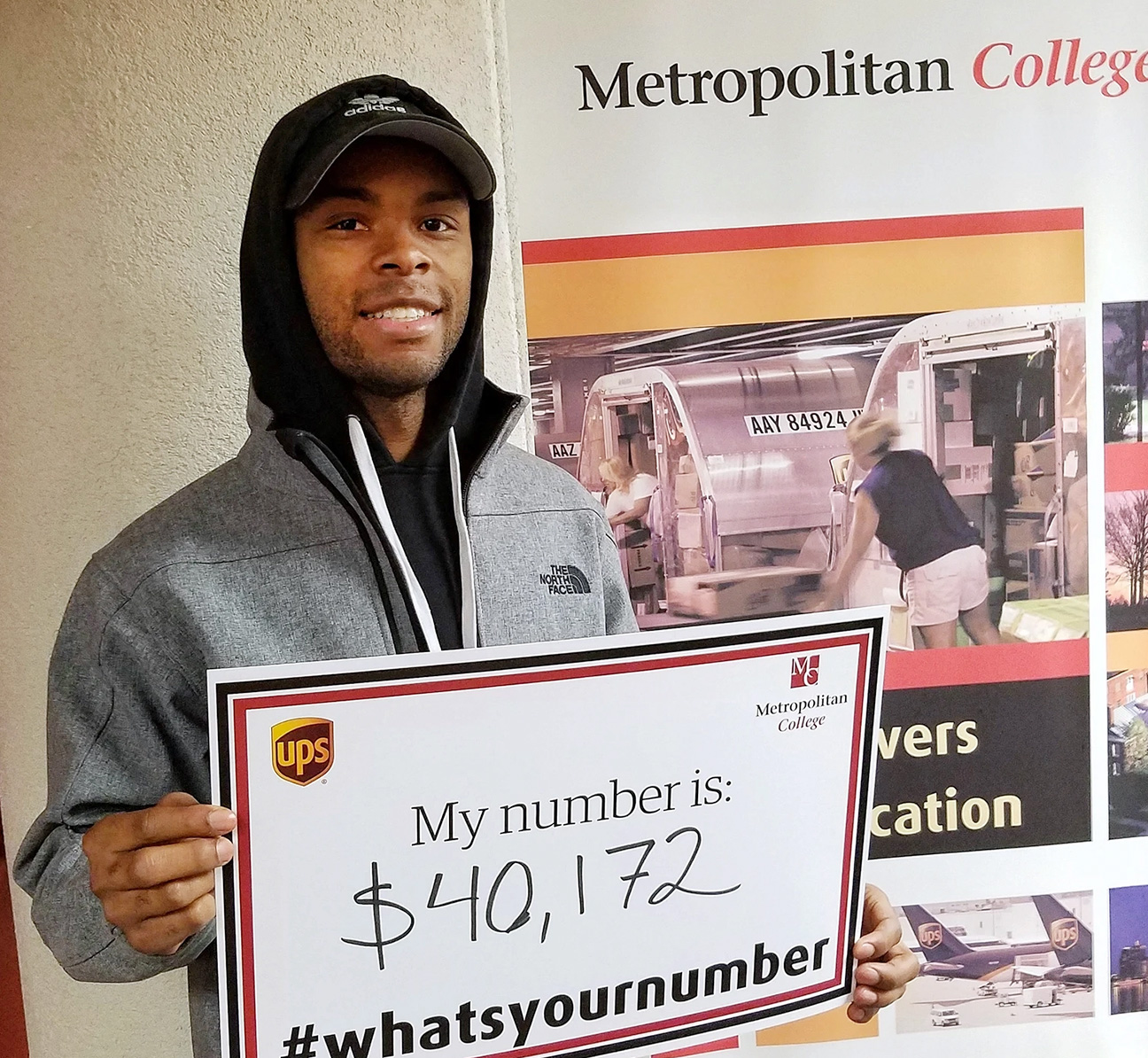 What's your number campaign - UPS Metro College