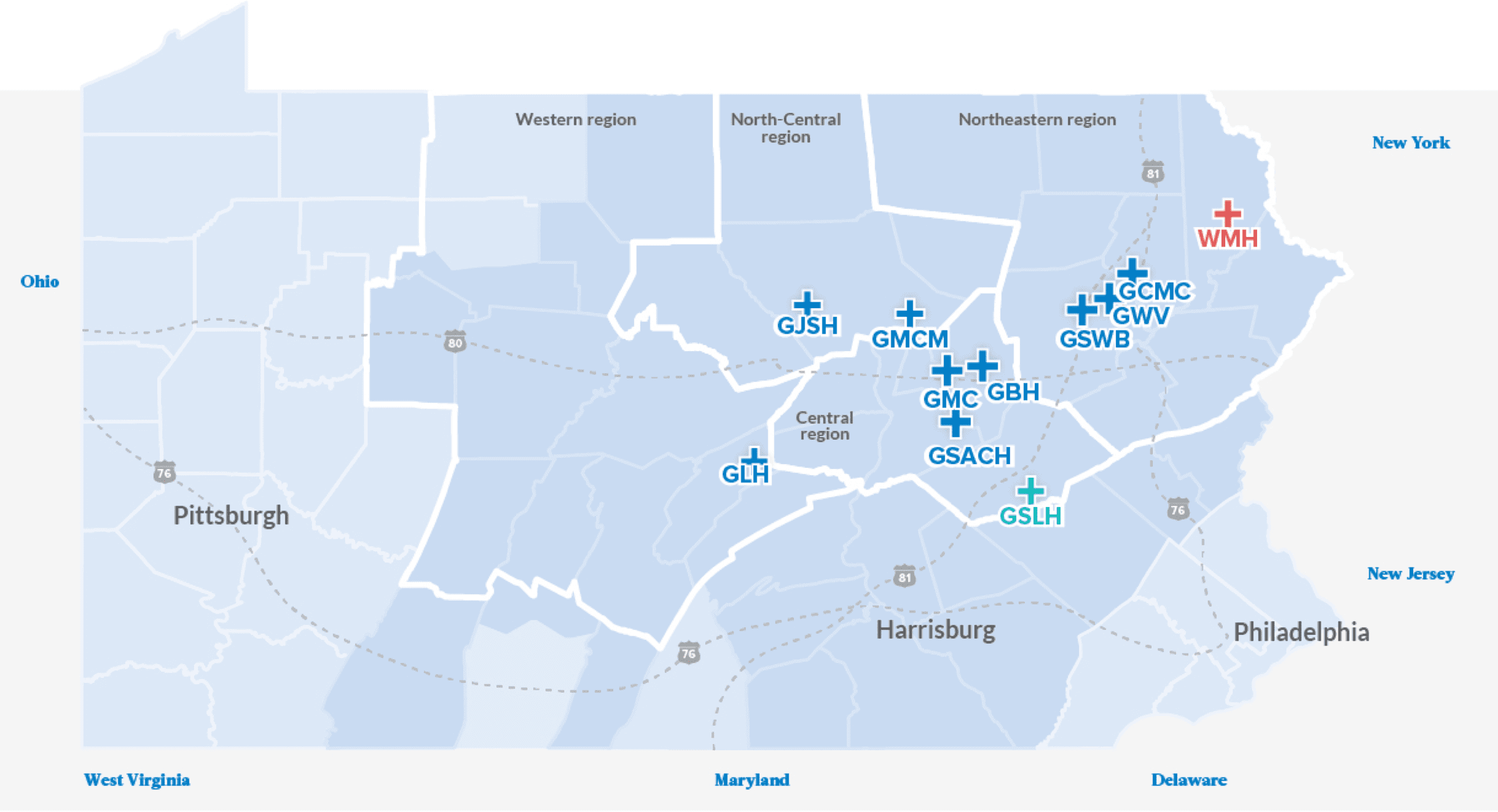 Recruitment map